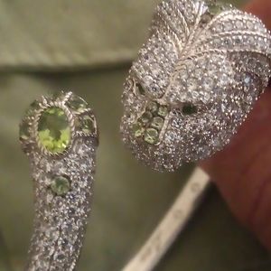 COPY - Judith Ripka RARE Bracelet LEO Peridot DMQ